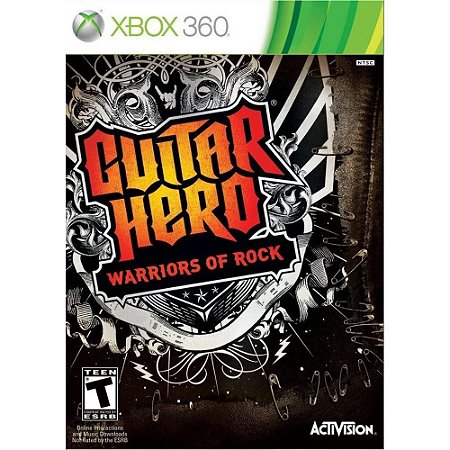 Guitar Hero Warriors Of Rock Seminovo Xbox 360