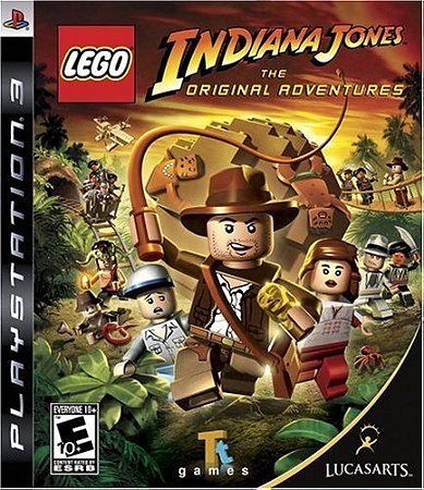 Lego Indiana Jones the Original Adventures PS3 seminovo