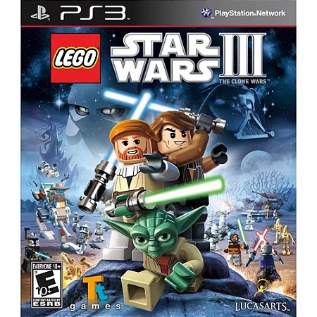 Lego Star Wars III The Clone Wars Ps3 Seminovo