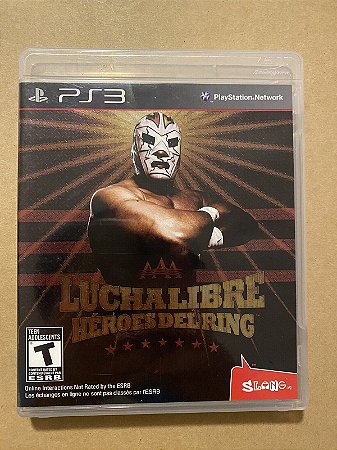 Lucha Libre AAA Héroes Del Ring PS3 Seminovo