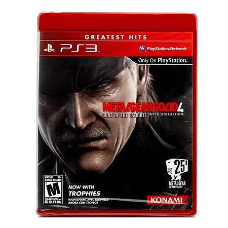 Metal Gear Solid 4 Ps3 Seminovo