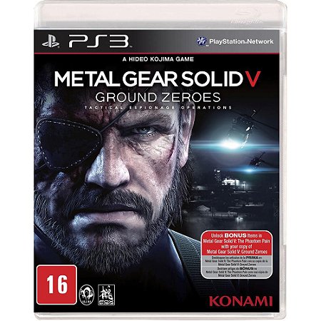 Metal Gear Solid V Ground Zeroes PS3