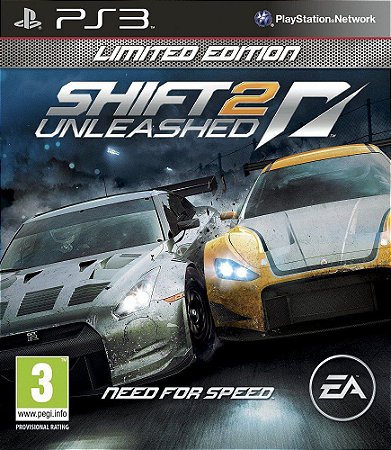 Need For Speed Shift 2 Unleashed PS3 seminovo