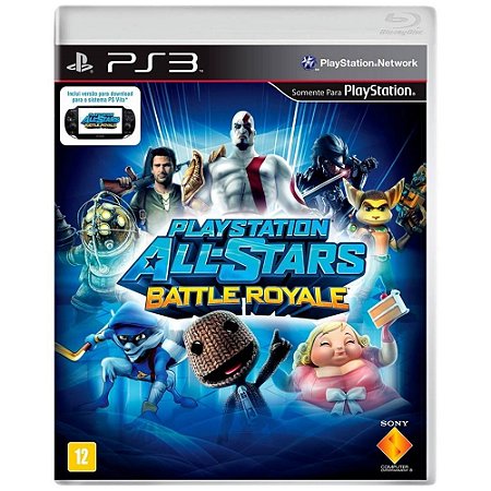 PlayStation All-Stars Battle Royale PS3 Seminovo