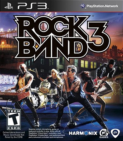Rock Band 3 Seminovo Ps3
