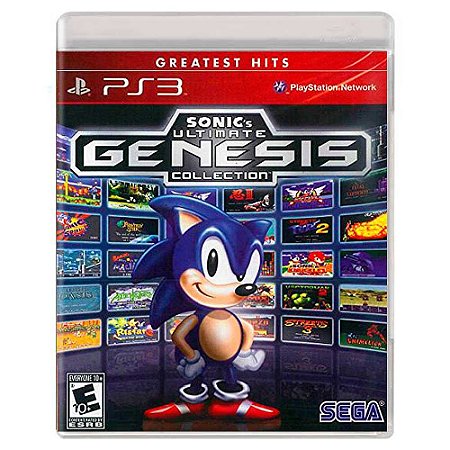 Sonic's Ultimate Genesis Collection - PS3 Seminovo