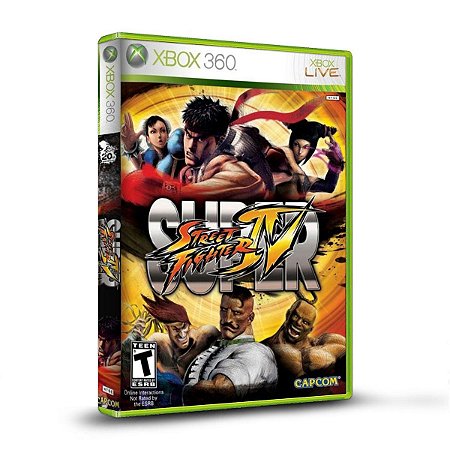 Super Street Fighter IV Xbox 360 Seminovo