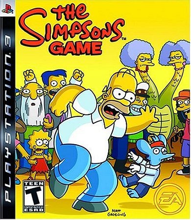 The Simpsons Game PS3 Seminovo