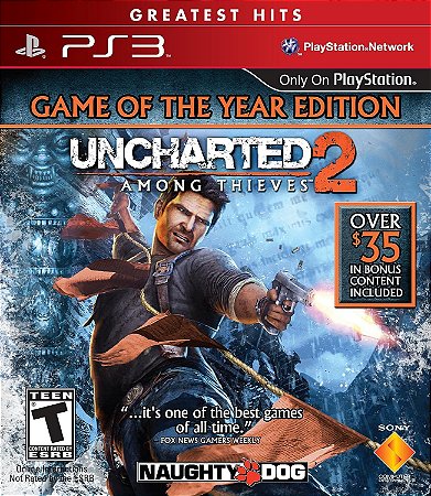Uncharted Among Thieves 2 Game Of The Year Edition PS3
