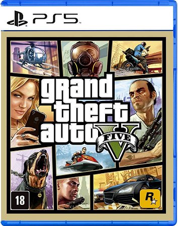 GTA V - PS5 Seminovo