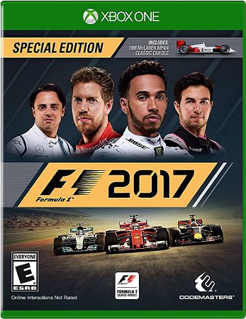 F1 2017 Xbox One Seminovo