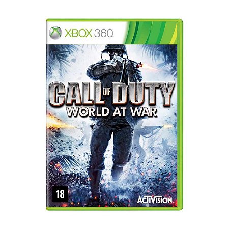 Call Of Duty World At War Xbox 360 Seminovo
