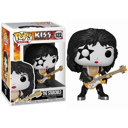 Funko Pop Rocks Kiss The Starchild 122