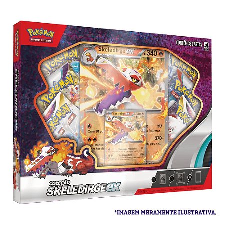 Pokemon Box Parceiros De Paldea Skeledirge Ex
