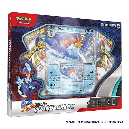 Pokemon Box Parceiros De Paldea Quaquaval Ex