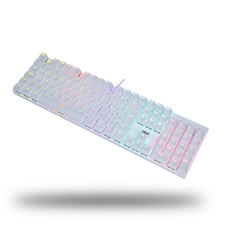 Teclado Mecanico Orion Essential  YH Blue USB2.0 Branco Dazz
