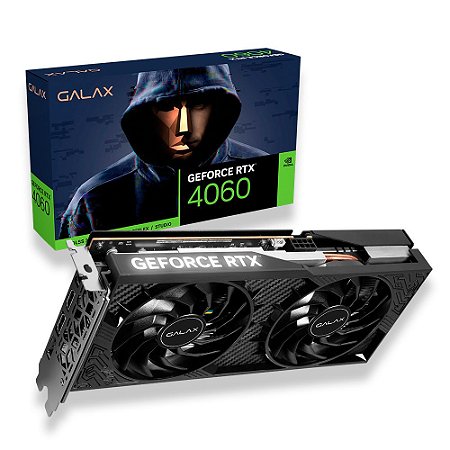 GPU NV RTX4060 8GB GDDR6 128BITS 1-CLICK OC 2X GALAX