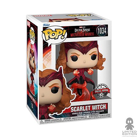 Pop Funko Marvel Scarlet Witch 1034 Special edition