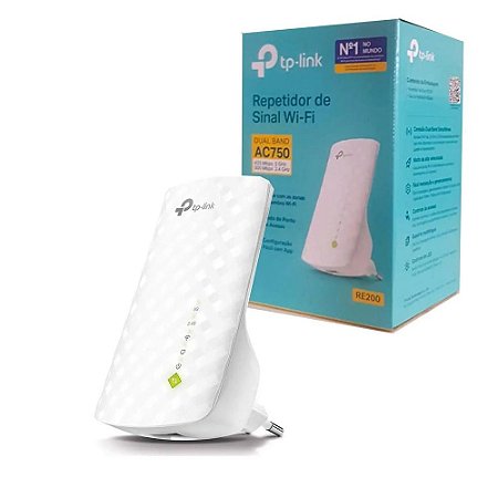 Repetidor Wi-Fi AC750 RE200 Tp-Link