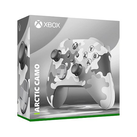 Controle Xbox Series S Artic Camo Edição Especial