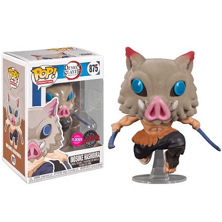 Funko Pop Demon Slayer Inosuke Hashibira 875 Flocked