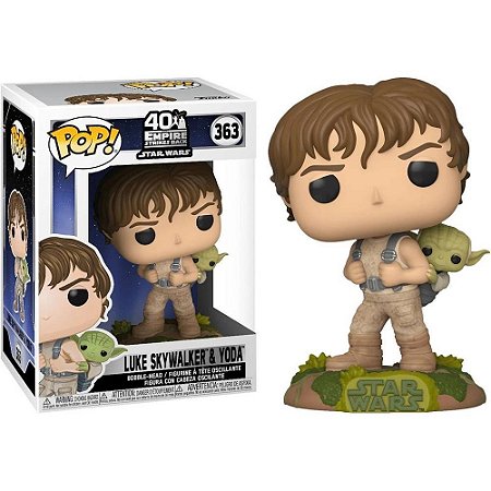 Funko Pop Star Wars Luke Skywalker & Yoda 363