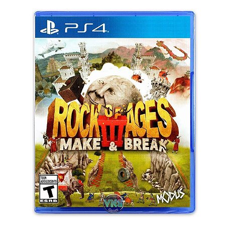 Rock Of Ages 3 Make e Break Ps4 Seminovo