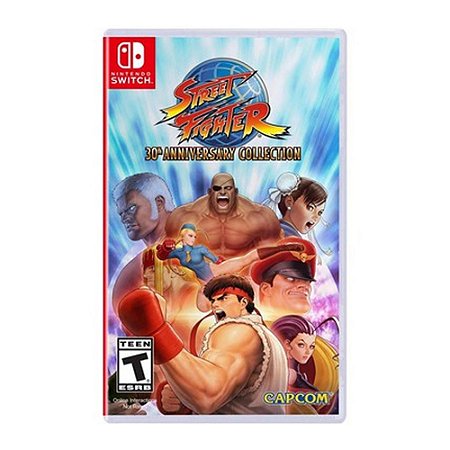 Street Fighter 30th Anniversary Collection - Switch Seminovo