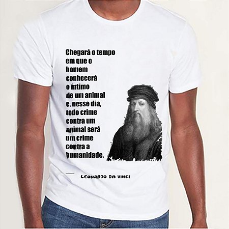 Camiseta "Chegará o tempo (...)".