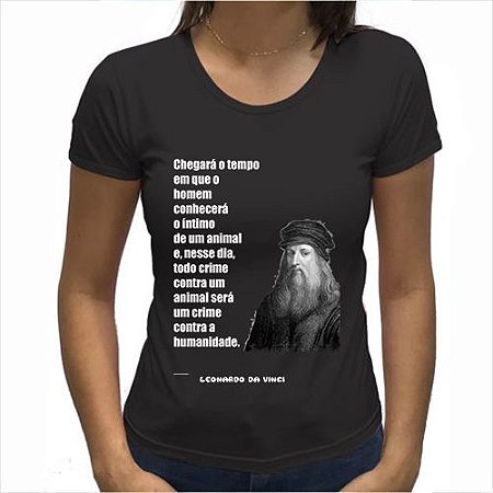 Camiseta "Chegará o tempo (...)".