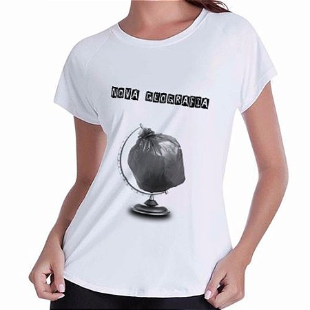 Camiseta "Nova Geografia."