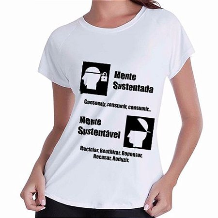 Camiseta "Mente Sustentada (...)".