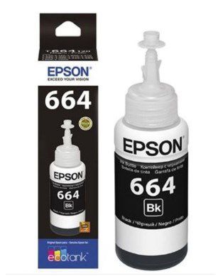 REFIL DE TINTA EPSON T664320 PRETO  L110/L220/L365/L375