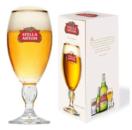 Taça Stella Artois 400 ml c/ caixa