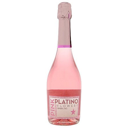 Espumante Platino Flowery Pink moscatel 750 ml