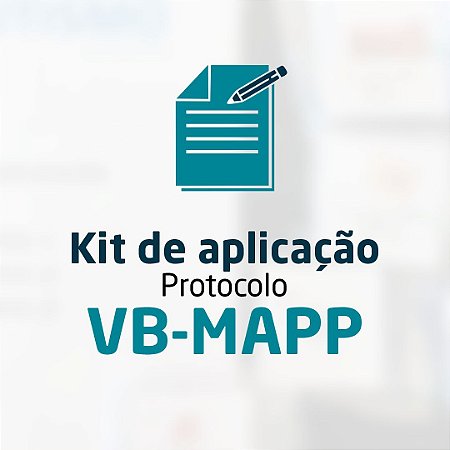 Kit de aplicação VB-MAPP da Academia do Autismo