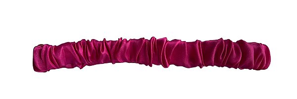 Tiara de Cetim -  Faixa de cabelo multifuncional - Rosa Pink