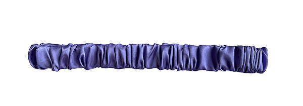 Tiara de Cetim -  Faixa de cabelo multifuncional - Lilás Escuro