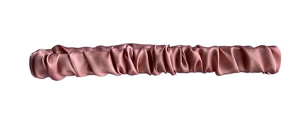 Tiara de Cetim -  Faixa de cabelo multifuncional - Rosé