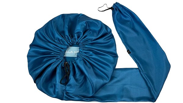 Touca Difusora Secadora Anti Frizz - Simples - Azul Turquesa