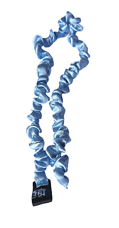 Amarrador AFRO PUFF Azul Bebê