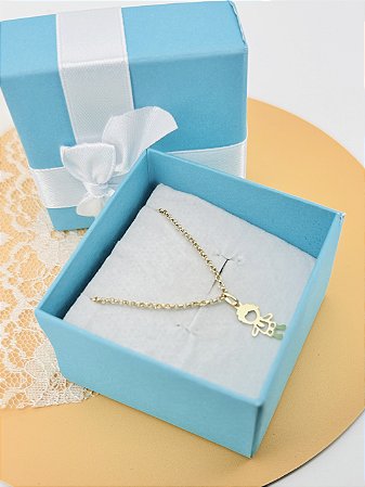 Pulseira Portuguesa em Ouro 18k-Mãe de menino