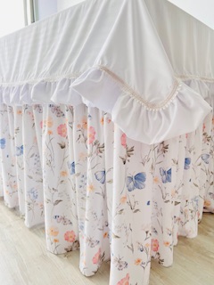 Toalha mesa para festa aniversário tema jardim 250 x 100 x 90 cm