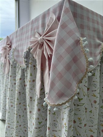 Toalha de Mesa Festa Jardim com Laços