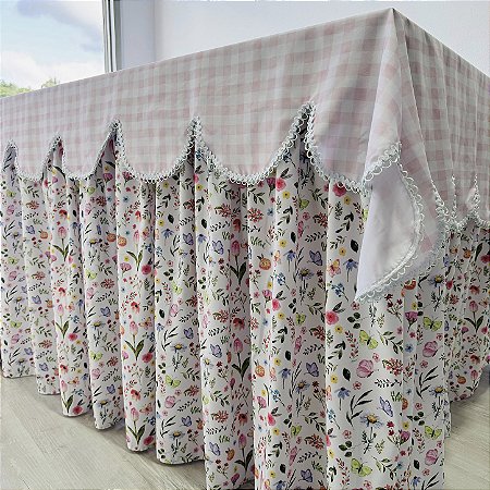 Toalha de Mesa festa tema jardim 180x80x80