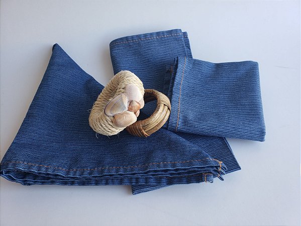 Guardanapo jeans . Guardanapo jeans 12 lugares
