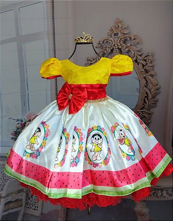 vestido magali infantil