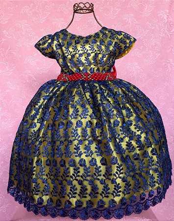 vestido branca de neve 1 ano luxo
