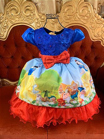 vestido da branca de neve