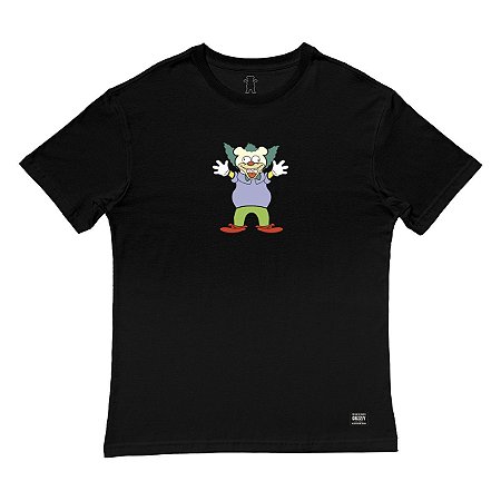Camiseta Grizzly Clownin - Black